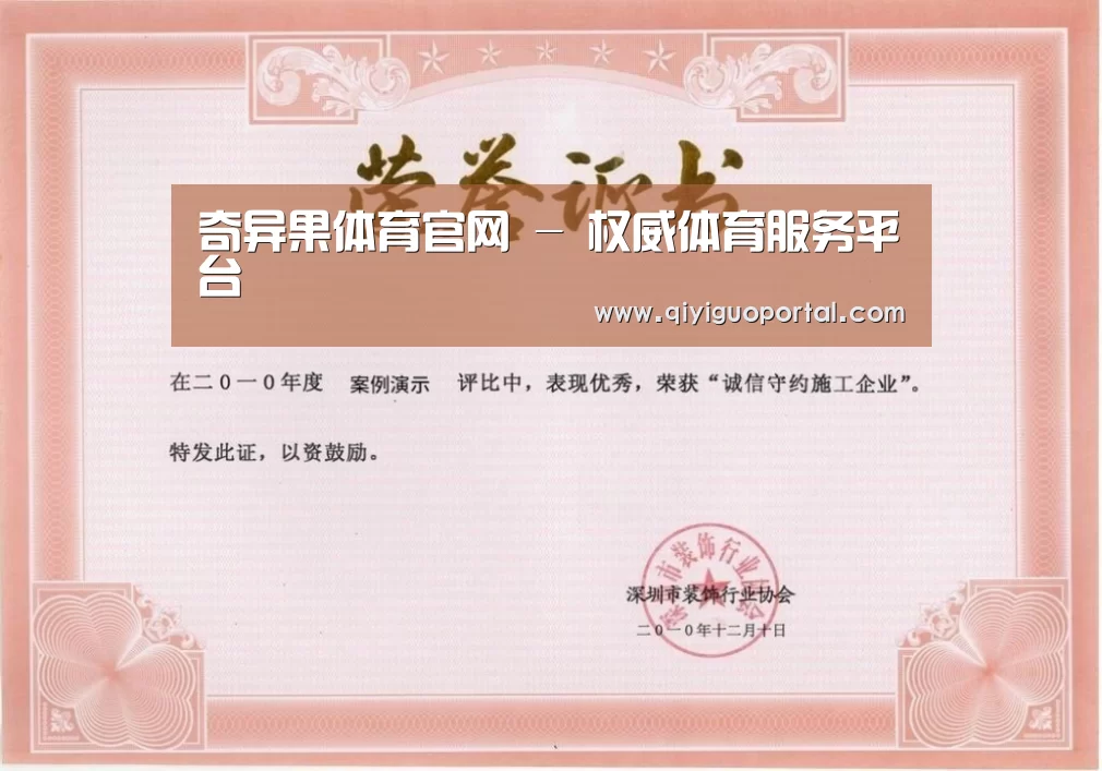 荣誉证书二(图1)